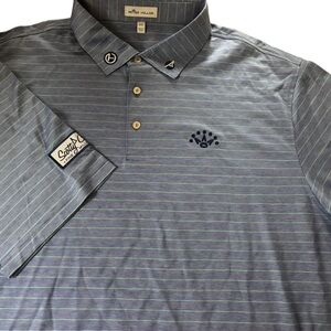 SCOTTY CAMERON GALLERY Circle T Peter Millar Pin Flag Crown Golf Polo XXL Cotton